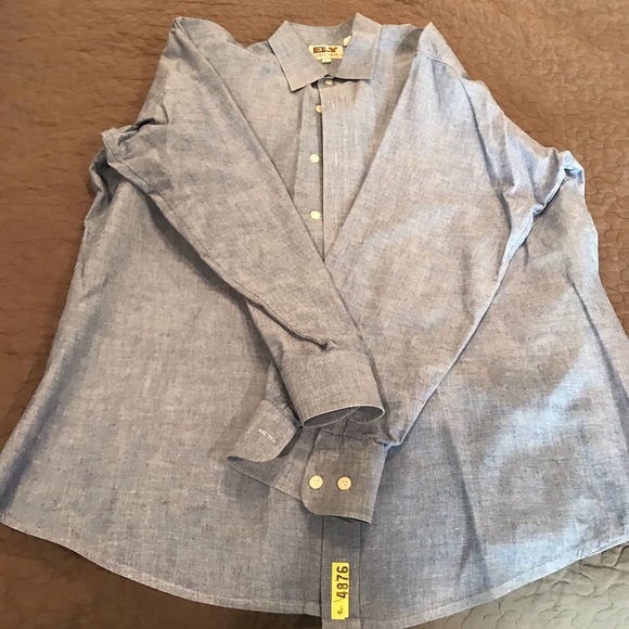 Men’s denim shirt Sz. L - Picture 3 of 4